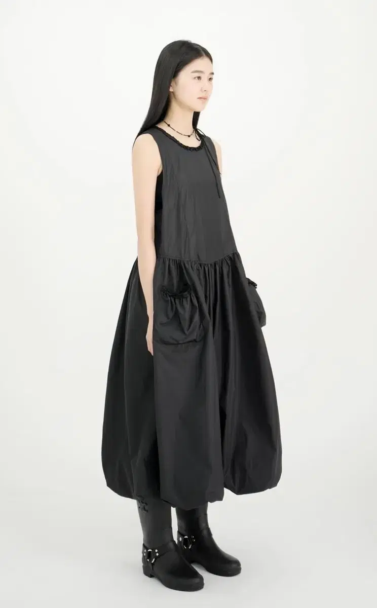 유노이아 eunoia sleeveless moss dress